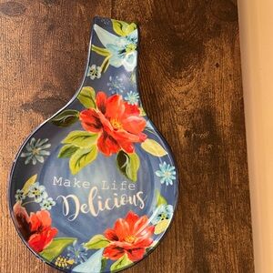 The Pioneer Woman Large Spring Bouquet Floral Spoon Rest